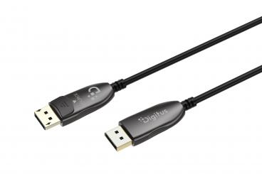 DisplayPort AOC Hybrid Glasfaserkabel, UHD 8K, 50 m 