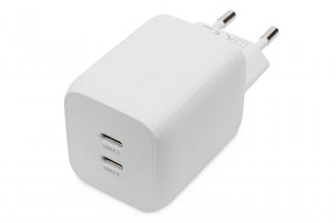 USB-C Ladegerät, 2-Port, 65W GaN 