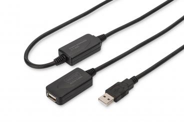 Aktives USB 2.0 Verlängerungskabel, 20 m 