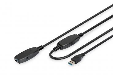 Aktives USB 3.0 Verlängerungskabel, 15 m 