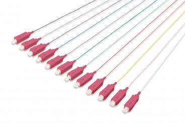 Durchgefärbte SC Simplex OM4 Pigtails 