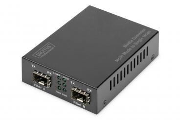 Gigabit Multimode/Singlemode Medienkonverter SFP 