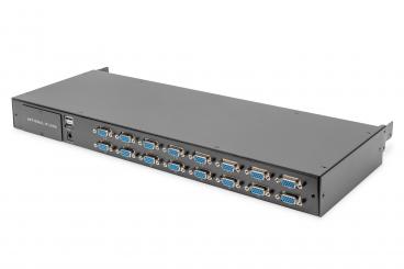 Modularer KVM Switch 16-Port VGA, Aufrüstkit, kaskadierbar, opt. IP Zugriff 