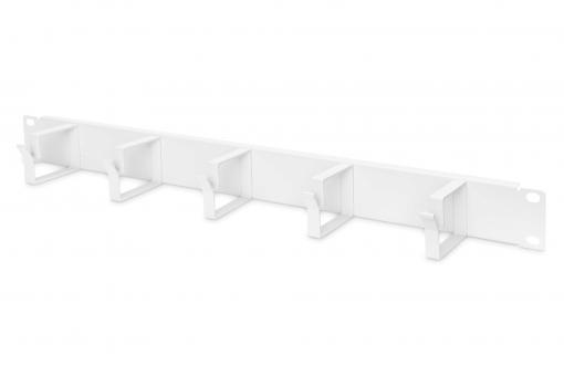 Kabelrangierpanel mit Kabelführungsbügeln für 483 mm (19")-Schränke, 1HE 